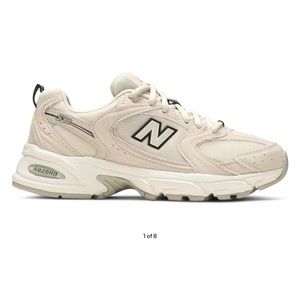 New Balance 530v2 Retro Khaki Sneakers (new worn once)